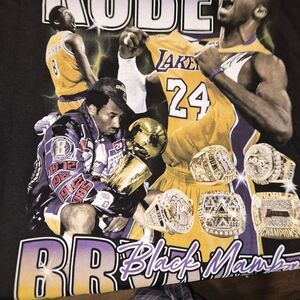 Black Mamba Lakers Graphic Tee - Kobe 8 & 24
